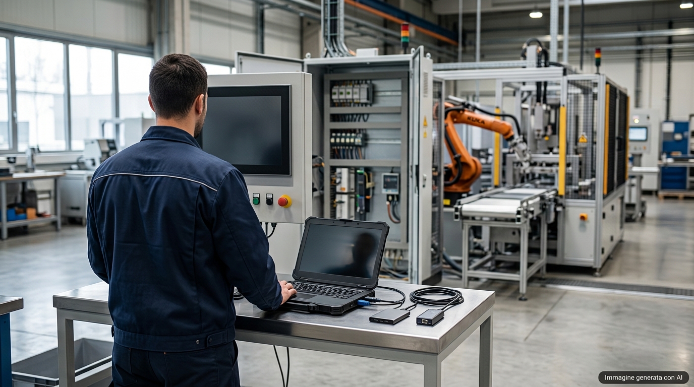 Backup PLC, HMI e SCADA: cosa salvare e come ripristinare